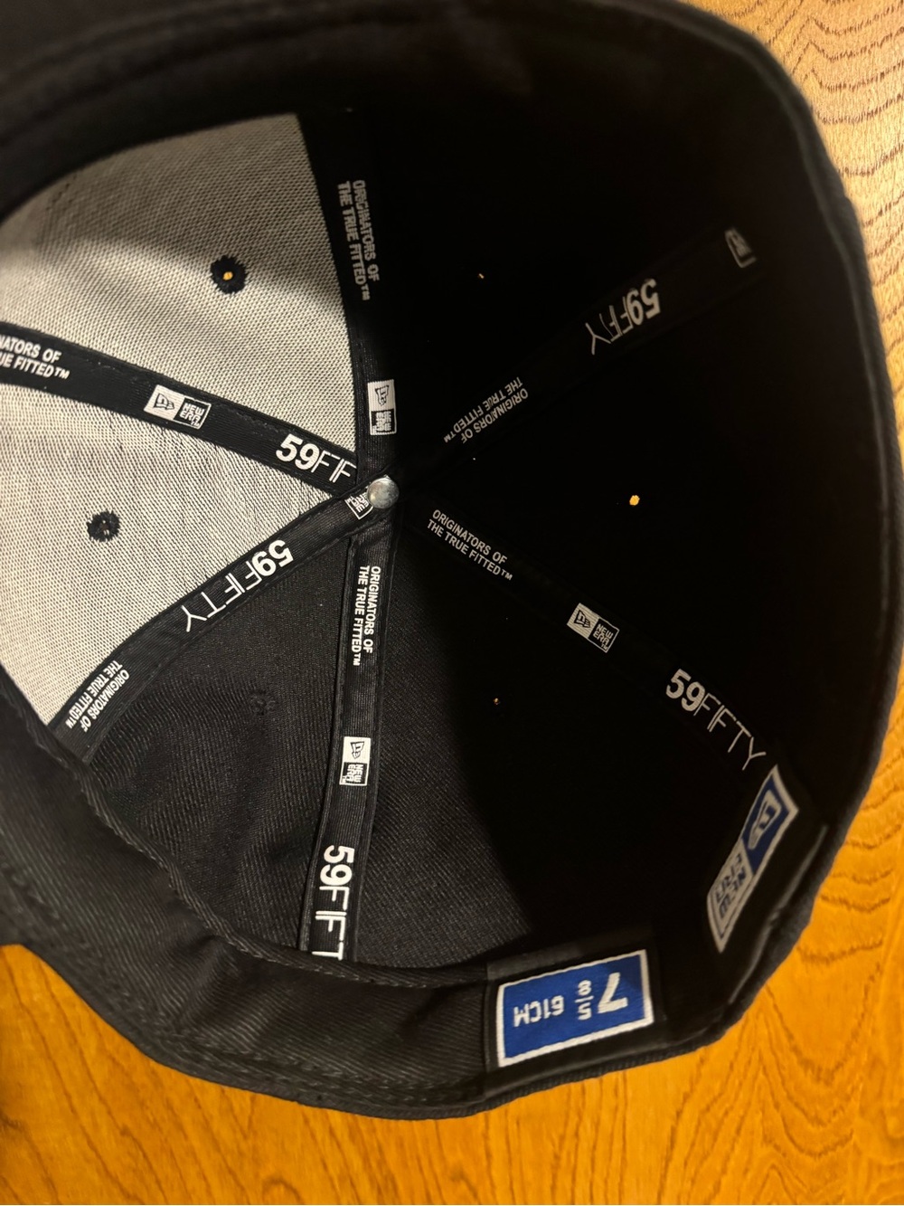New Era Black Cap with White XB Embroidery - Picture 6 of 7